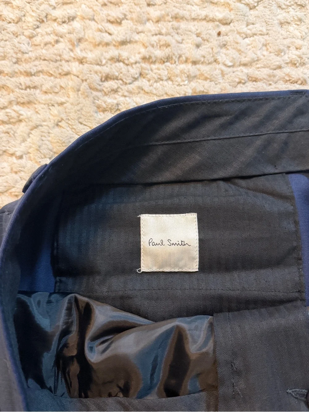 Paul Smith Men's Navy Two-Piece Suit Blazer & Trousers